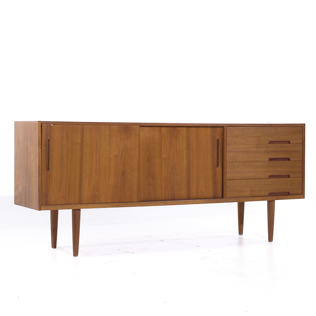 Omann Jun Style Mid Century Danish Teak Credenza