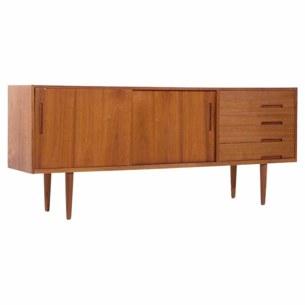 Omann Jun Style Mid Century Danish Teak Credenza