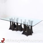 Paul Evans for Directional Pe-102 Mid Century Stalagmite Bronze Dining Table | Mid Century Modern Furniture - Mid Century Furniture Chicago Paul Evans for Directional Pe-102 Mid Century Stalagmite Bronze Dining Table