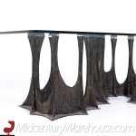 Paul Evans for Directional Pe-102 Mid Century Stalagmite Bronze Dining Table | Mid Century Modern Furniture - Mid Century Furniture Chicago Paul Evans for Directional Pe-102 Mid Century Stalagmite Bronze Dining Table