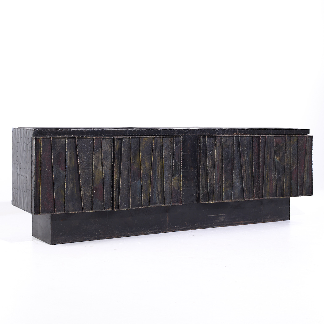 Paul Evans Mid Century Deep Relief Cabinet Credenza
