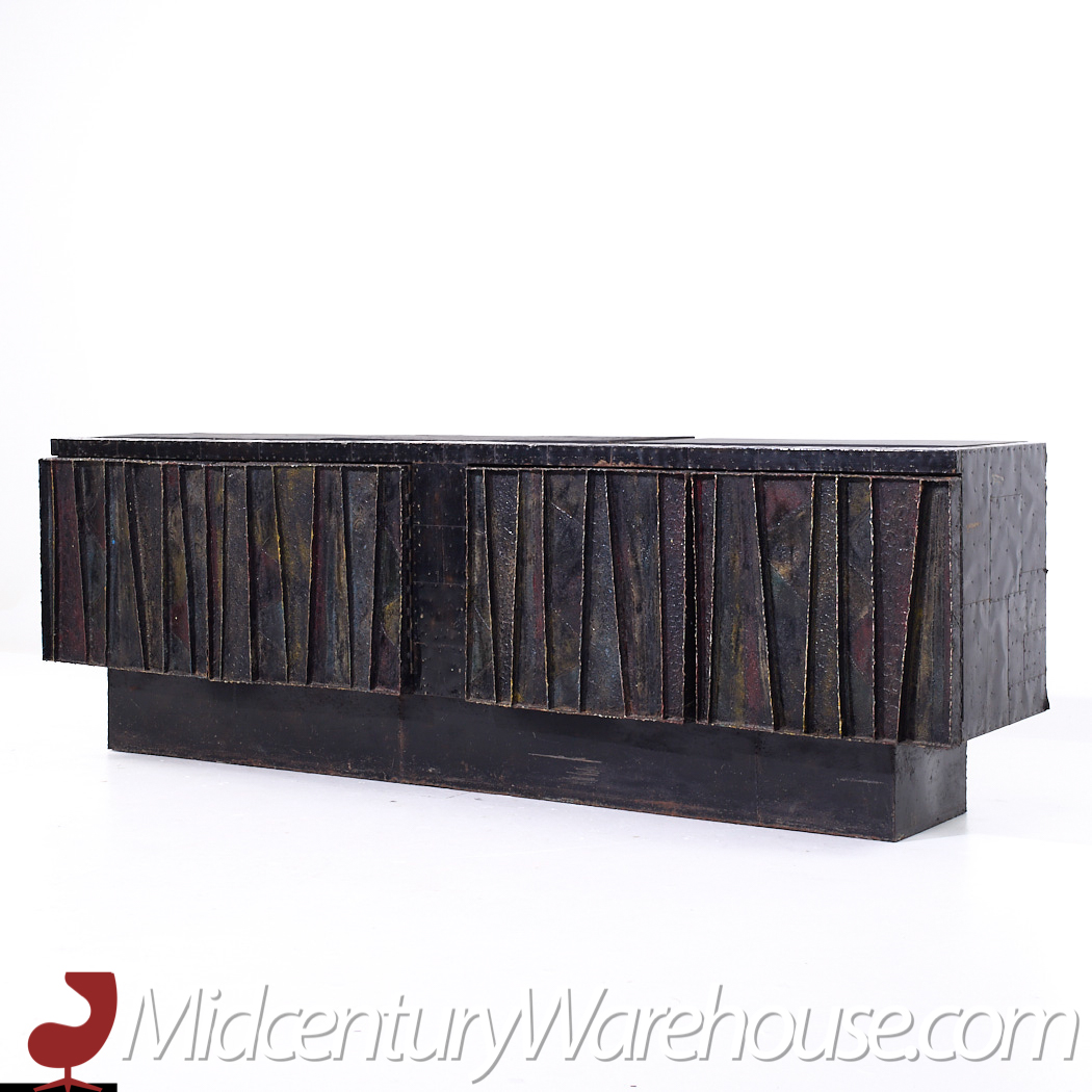 Paul Evans Mid Century Deep Relief Cabinet Credenza