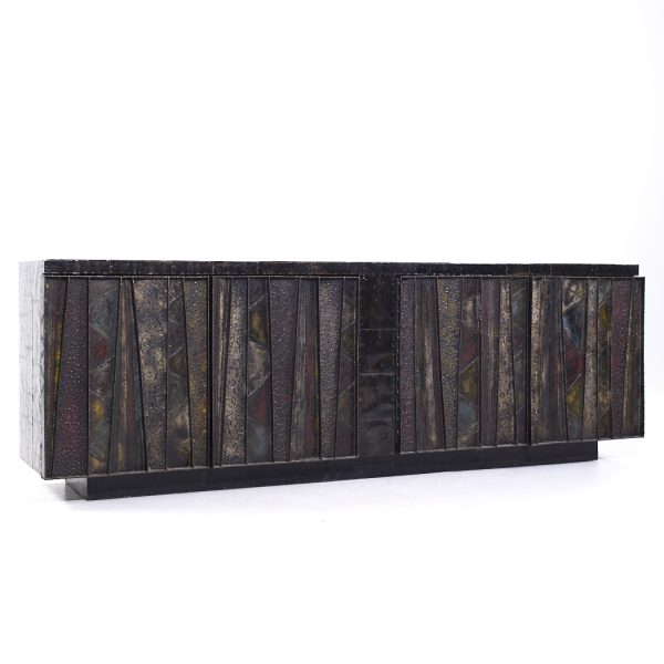 Paul Evans Mid Century Deep Relief Cabinet Credenza