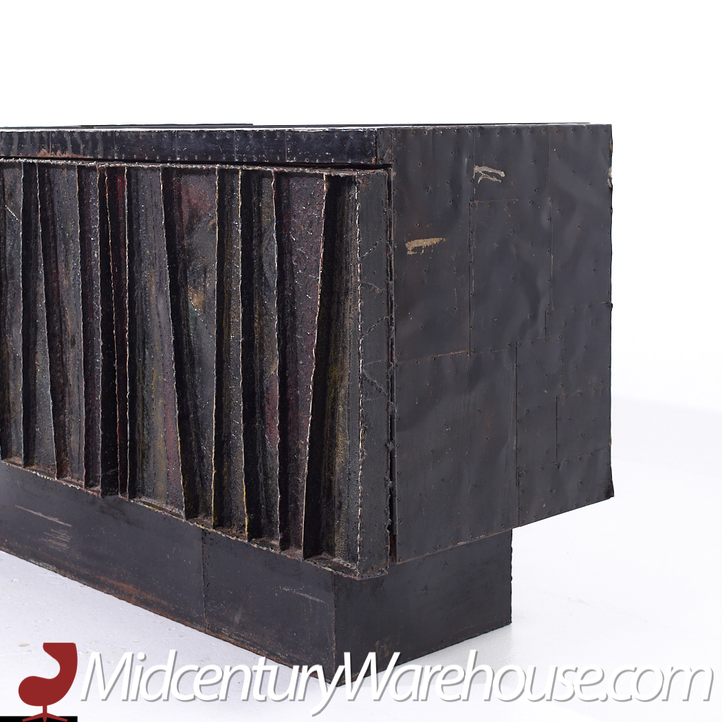 Paul Evans Mid Century Deep Relief Cabinet Credenza