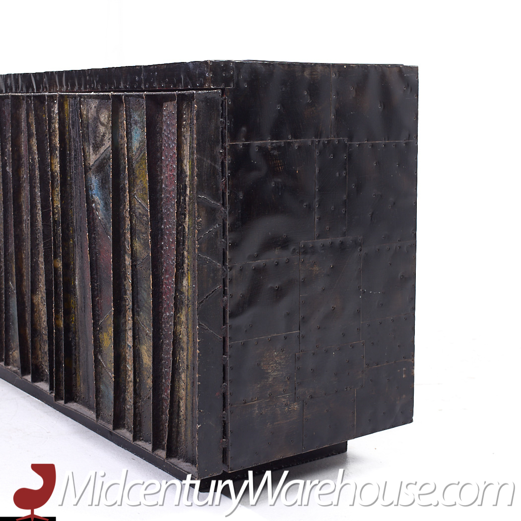 Paul Evans Mid Century Deep Relief Cabinet Credenza