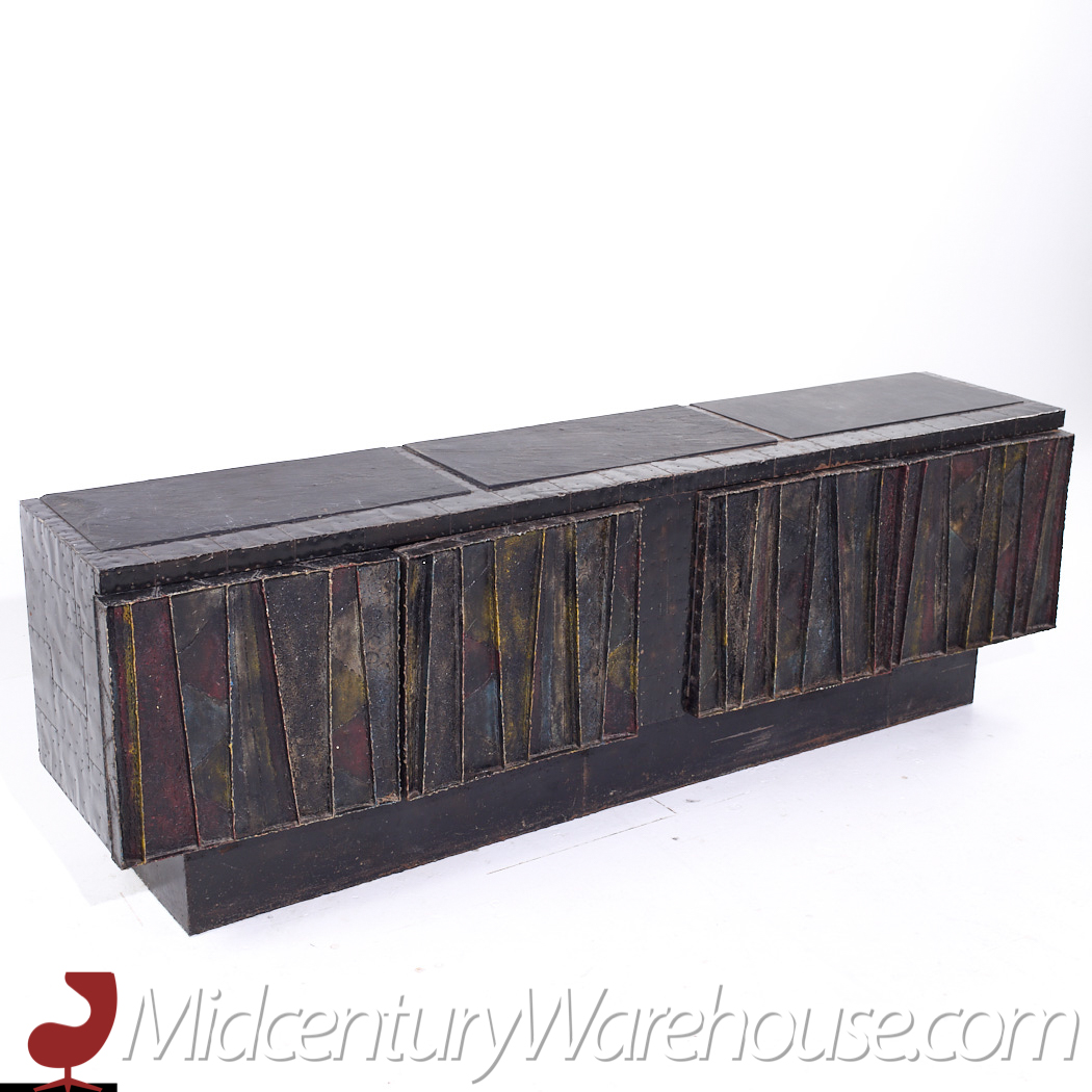 Paul Evans Mid Century Deep Relief Cabinet Credenza