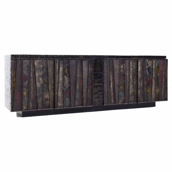 Paul Evans Mid Century Deep Relief Cabinet Credenza