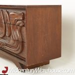 Witco Style Pulaski Oceanic Mid Century Oceanic Lowboy Dresser | Mid Century Modern Furniture - Mid Century Furniture Chicago Witco Style Pulaski Oceanic Mid Century Oceanic Lowboy Dresser