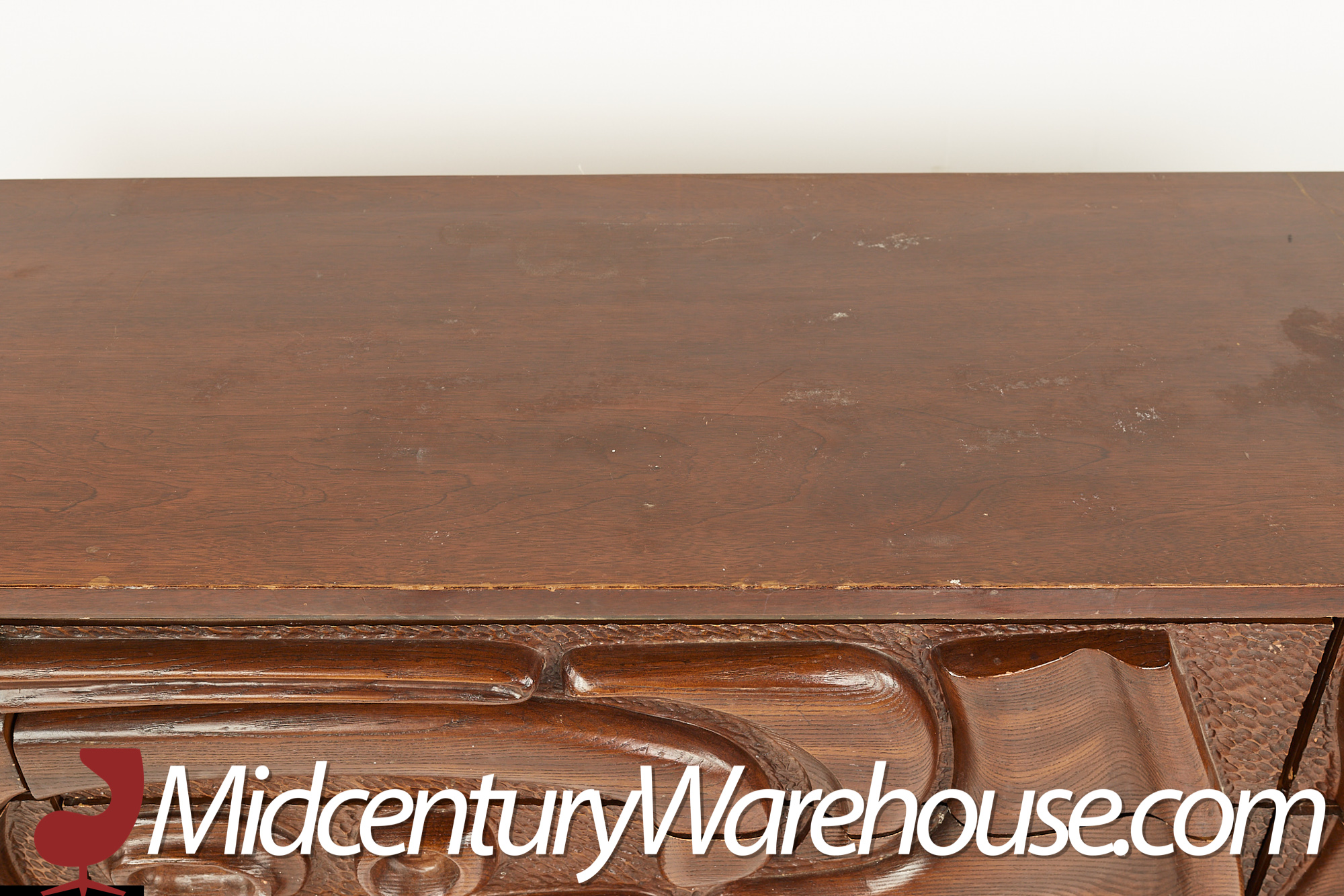 Witco Style Pulaski Oceanic Mid Century Oceanic Lowboy Dresser