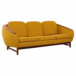 R Huber Mid Century Teak Sofa | Mid Century Modern Furniture - Mid Century Furniture Chicago R Huber Mid Century Teak Sofa