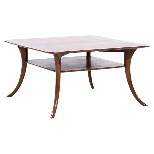 Robsjohn Gibbings for Widdicomb Mid Century Sabre Leg Mahogany Coffee Table