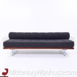 Vladimir Kagan for Holly Hunt Mid Century Lucite Roll Back Daybed Sofa | Mid Century Modern Furniture - Mid Century Furniture Chicago Vladimir Kagan for Holly Hunt Mid Century Lucite Roll Back Daybed Sofa