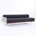 Vladimir Kagan for Holly Hunt Mid Century Lucite Roll Back Daybed Sofa | Mid Century Modern Furniture - Mid Century Furniture Chicago Vladimir Kagan for Holly Hunt Mid Century Lucite Roll Back Daybed Sofa
