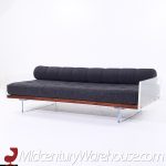Vladimir Kagan for Holly Hunt Mid Century Lucite Roll Back Daybed Sofa | Mid Century Modern Furniture - Mid Century Furniture Chicago Vladimir Kagan for Holly Hunt Mid Century Lucite Roll Back Daybed Sofa