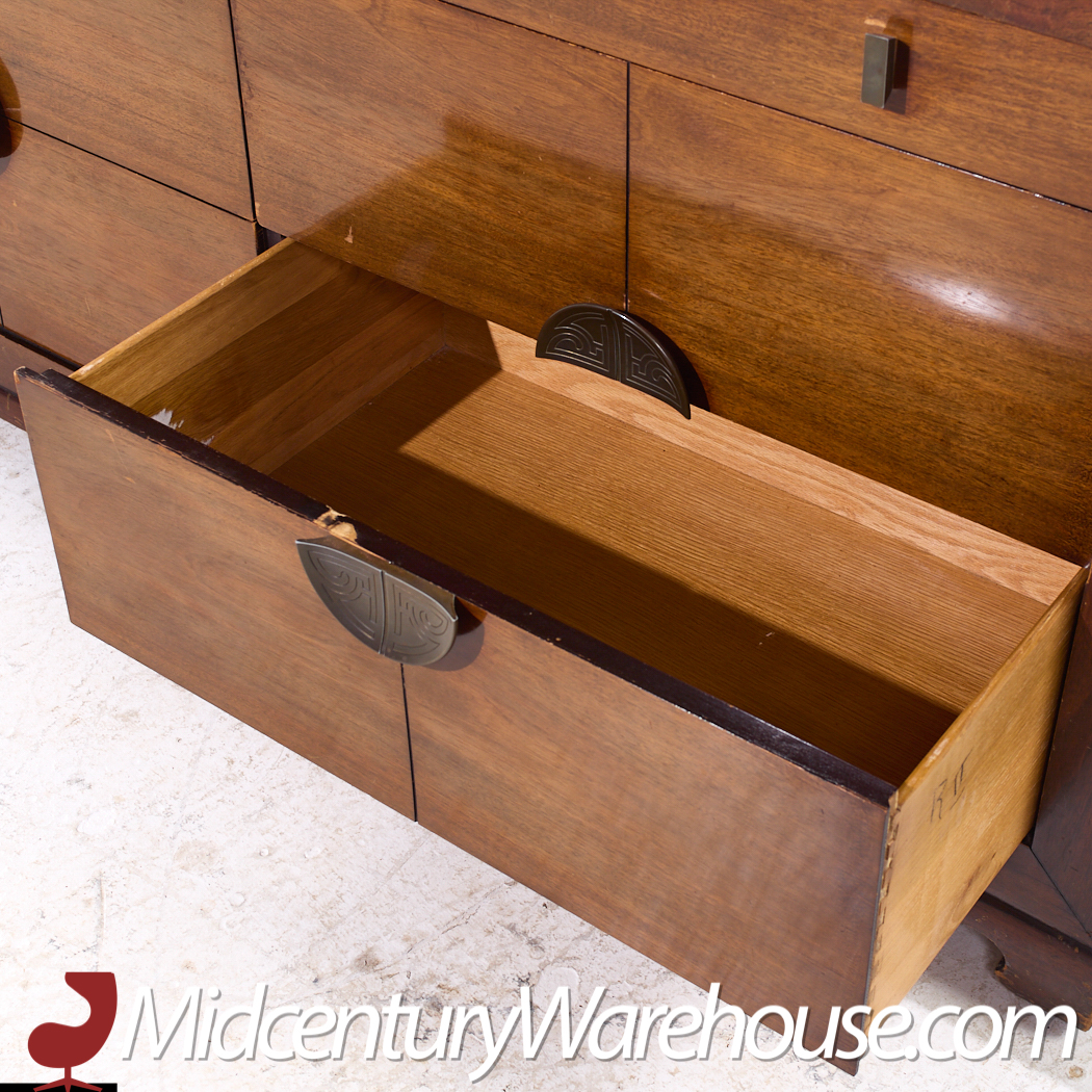 Albert of Shelbyville Mid Century Mahogany Dresser