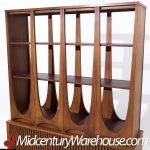 Broyhill Brasilia Mid Century Walnut Room Divider | Mid Century Modern Furniture - Mid Century Furniture Chicago Broyhill Brasilia Mid Century Walnut Room Divider