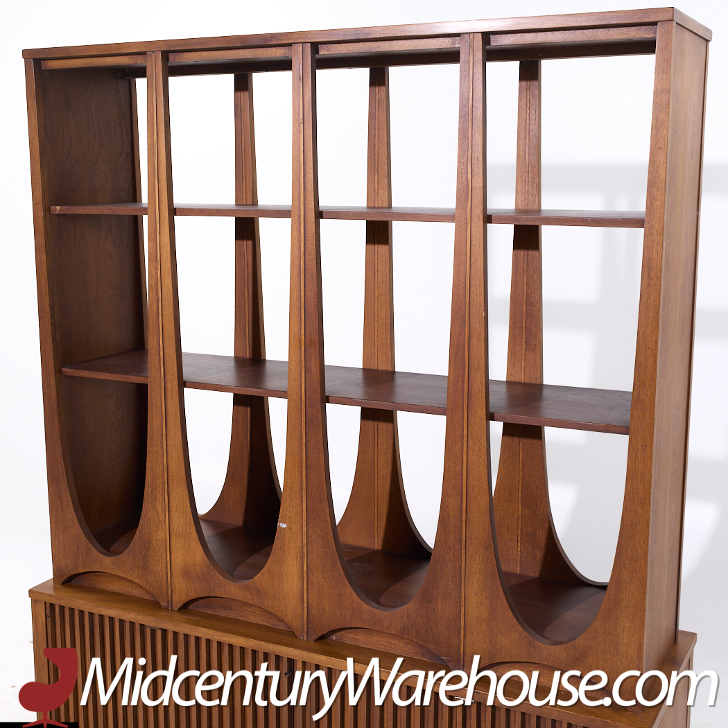 Broyhill Brasilia Mid Century Walnut Room Divider