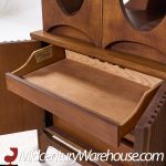 Broyhill Brasilia Mid Century Walnut Room Divider | Mid Century Modern Furniture - Mid Century Furniture Chicago Broyhill Brasilia Mid Century Walnut Room Divider