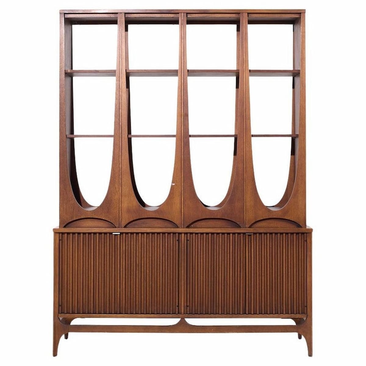 Broyhill Brasilia Mid Century Walnut Room Divider