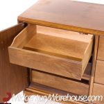 Broyhill Brasilia Style Mid Century Walnut Lowboy Dresser | Mid Century Modern Furniture - Mid Century Furniture Chicago Broyhill Brasilia Style Mid Century Walnut Lowboy Dresser