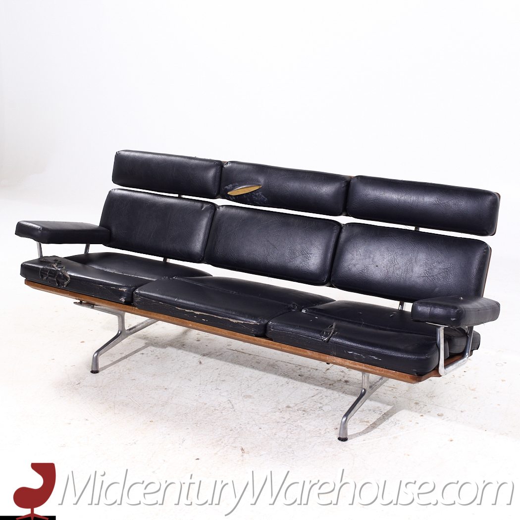 Charles and Ray Eames for Herman Miller Mid Century Eames Sofa