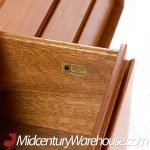 Danflex Mid Century Danish Teak 6-drawer Lowboy Dresser | Mid Century Modern Furniture - Mid Century Furniture Chicago Danflex Mid Century Danish Teak 6-drawer Lowboy Dresser