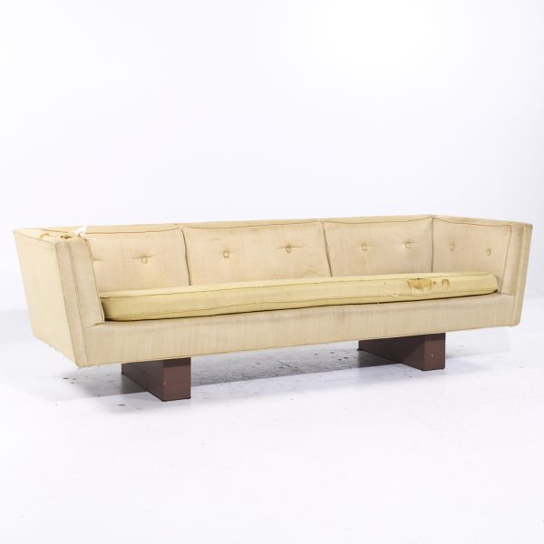 Edward Wormley for Dunbar Mid Century Double Arm Sofa