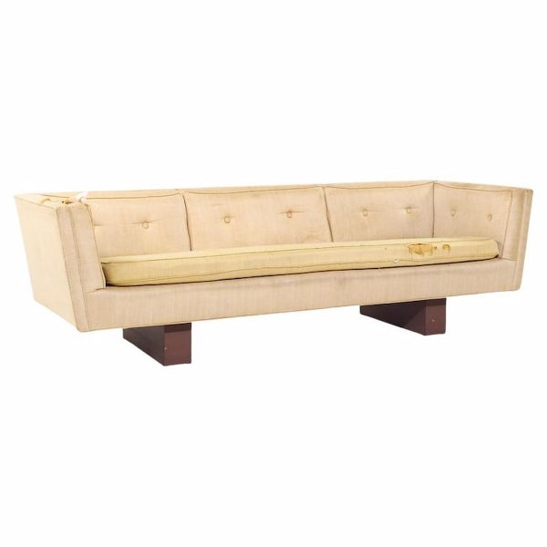 Edward Wormley for Dunbar Mid Century Double Arm Sofa