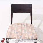 Edward Wormley for Dunbar Mid Century Walnut Dining Chairs - Set of 6