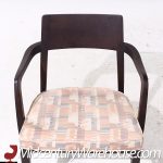 Edward Wormley for Dunbar Mid Century Walnut Dining Chairs - Set of 6