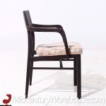Edward Wormley for Dunbar Mid Century Walnut Dining Chairs - Set of 6