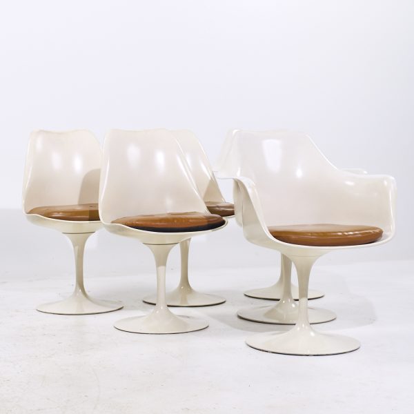 Eero Saarinen for Knoll Mid Century Tulip Dining Chairs - Set of 6