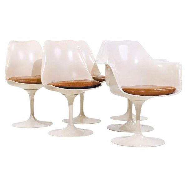 Eero Saarinen for Knoll Mid Century Tulip Dining Chairs - Set of 6