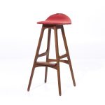 Erik Buch Mid Century Bar Stool - Single | Mid Century Modern Furniture - Mid Century Furniture Chicago Erik Buch Mid Century Bar Stool - Single