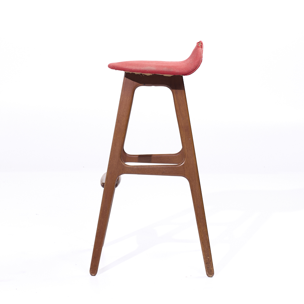 Erik Buch Mid Century Bar Stool - Single