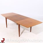 Falster Møbelfabrik Mid Century Teak Expanding Hidden Leaf Dining Table with 2 Leaves | Mid Century Modern Furniture - Mid Century Furniture Chicago Falster Møbelfabrik Mid Century Teak Expanding Hidden Leaf Dining Table with 2 Leaves