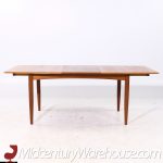 Falster Møbelfabrik Mid Century Teak Expanding Hidden Leaf Dining Table with 2 Leaves | Mid Century Modern Furniture - Mid Century Furniture Chicago Falster Møbelfabrik Mid Century Teak Expanding Hidden Leaf Dining Table with 2 Leaves