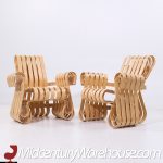 Frank Gehry for Knoll Mid Century Power Play Chairs - Pair | Mid Century Modern Furniture - Mid Century Furniture Chicago Frank Gehry for Knoll Mid Century Power Play Chairs - Pair