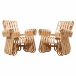 Frank Gehry for Knoll Mid Century Power Play Chairs - Pair | Mid Century Modern Furniture - Mid Century Furniture Chicago Frank Gehry for Knoll Mid Century Power Play Chairs - Pair