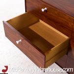 George Nelson for Herman Miller Mid Century Rosewood Thin Edge 6 Drawer Dresser