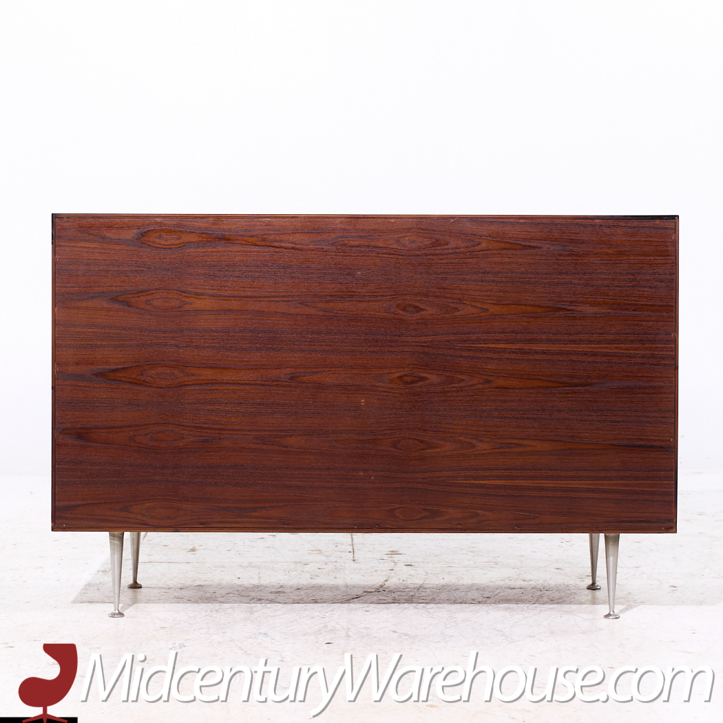 George Nelson for Herman Miller Mid Century Rosewood Thin Edge 6 Drawer Dresser