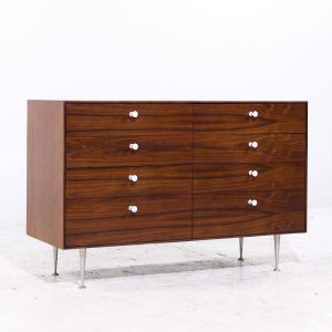 george nelson for herman miller mid century rosewood thin edge 8 drawer dresser