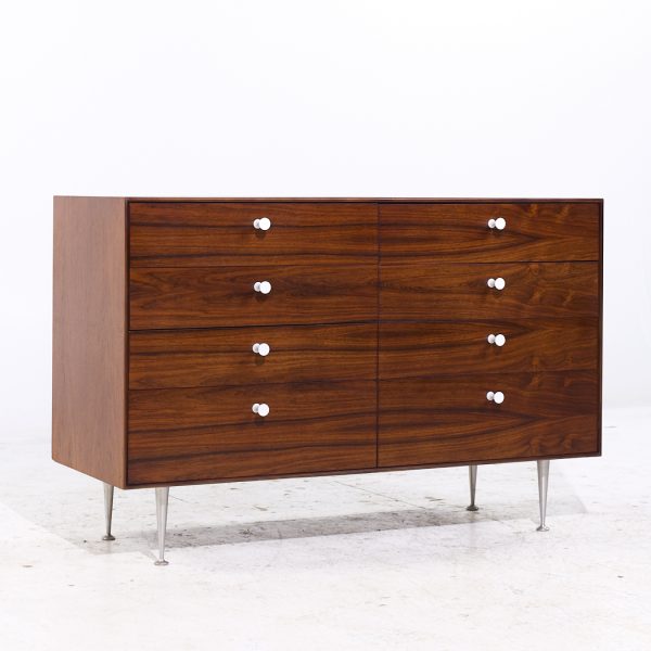 George Nelson for Herman Miller Mid Century Rosewood Thin Edge 8 Drawer Dresser