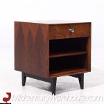 George Nelson for Herman Miller Mid Century Rosewood Thin Edge Nightstands - Pair