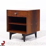 George Nelson for Herman Miller Mid Century Rosewood Thin Edge Nightstands - Pair