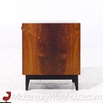 George Nelson for Herman Miller Mid Century Rosewood Thin Edge Nightstands - Pair