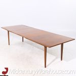 George Nelson for Herman Miller Mid Century Walnut Hidden Leaf Dining Table