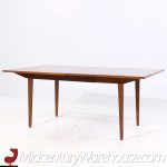 George Nelson for Herman Miller Mid Century Walnut Hidden Leaf Dining Table