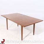 George Nelson for Herman Miller Mid Century Walnut Hidden Leaf Dining Table