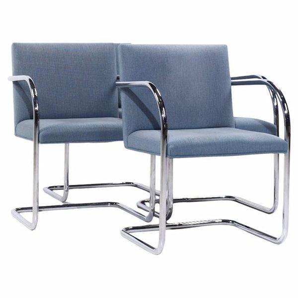 Gordon International Mid Century Brno Chairs - Set of 4